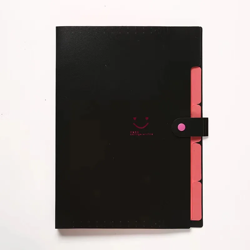 Wholesale Price Document Folder Pocket Plastic Folders Portable A4 Size Paper Expanding File Folder