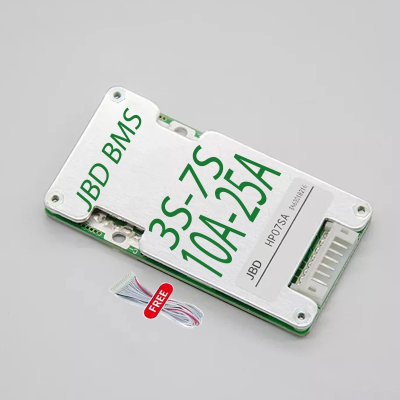 JBD  6s 15A bms lifepo4 battery 18650 bms with battery charger 12v automatic Protection Board for e-bike