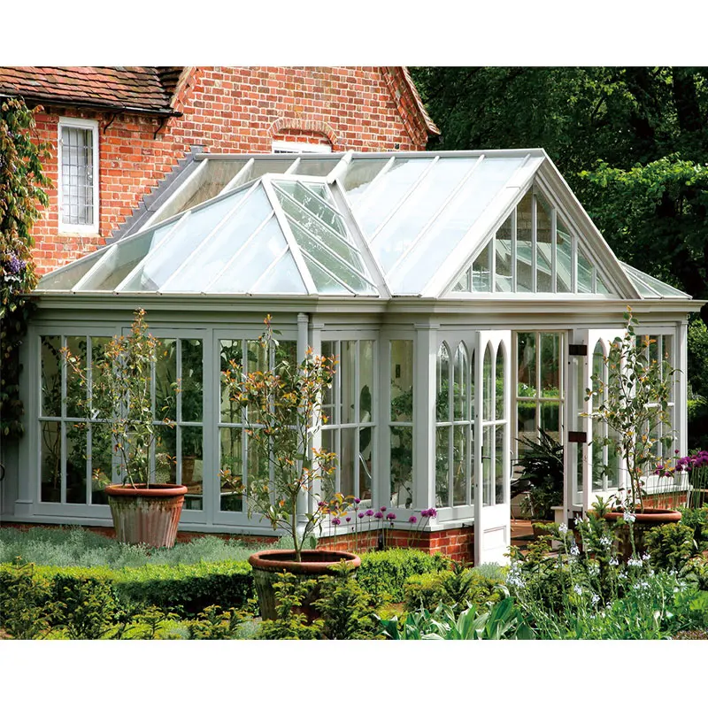 
aluminum glass winter garden sunroom house 
