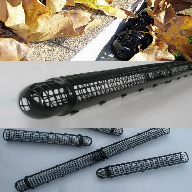 Пластиковые желоба гвардии желоба дренажной крышку фильтра дренажа дождевой воды желоба Защитная крышка