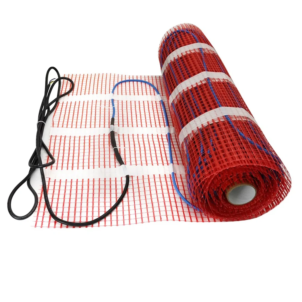 100W/M2 Electric Heater Floor Warm Heating Mat Electric Heater with WiFi Thermostat