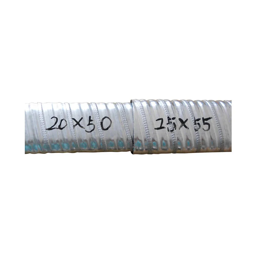 prestressed/post tensioning 20mm*50mm metal corrugated duct with competitive price