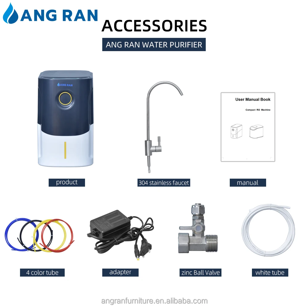 Best Selling Color Custom Self Cleaning 0.17L Min Multiple Water Quality Applicable Water Purifier Ro System