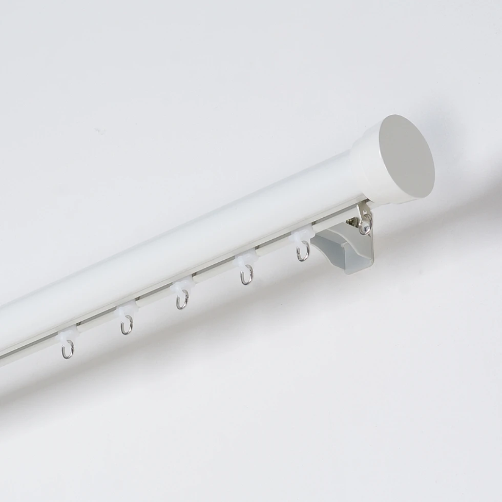 Hot sale high end polished metal rod pipe decorative curtain rods & forrail