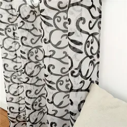 American Style Cheap Semi Transparent Voile Curtain Sheer Half Dolly Tulle Fabric For Curtains