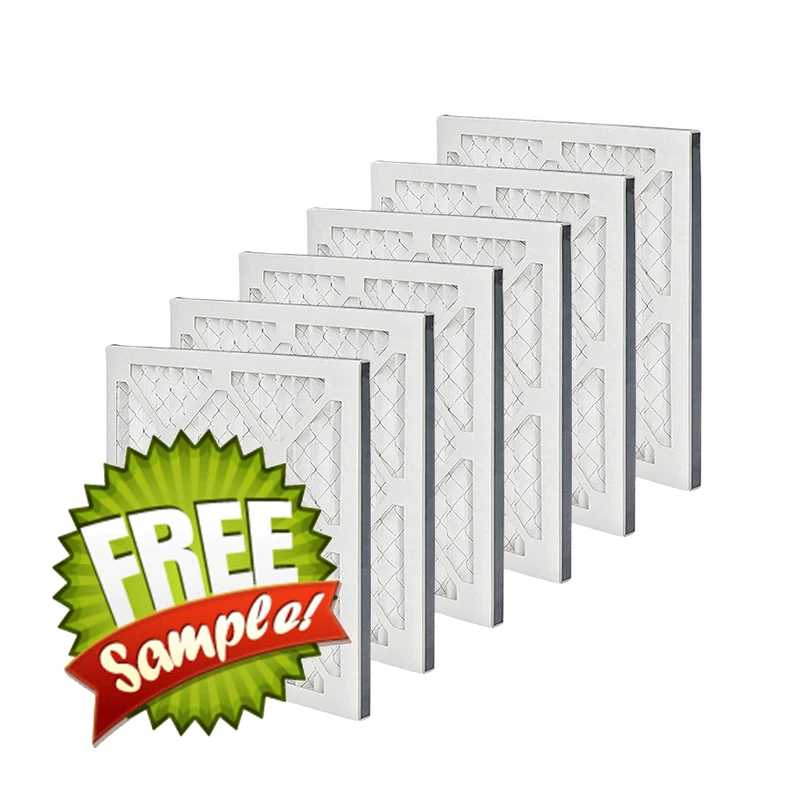 Электростатический воздушный фильтр 20x25x5, плиссированный предварительный фильтр для кондиционирования воздуха G4 MERV8 HVAC, фильтр системы воздушных фильтров захватывает аллергены