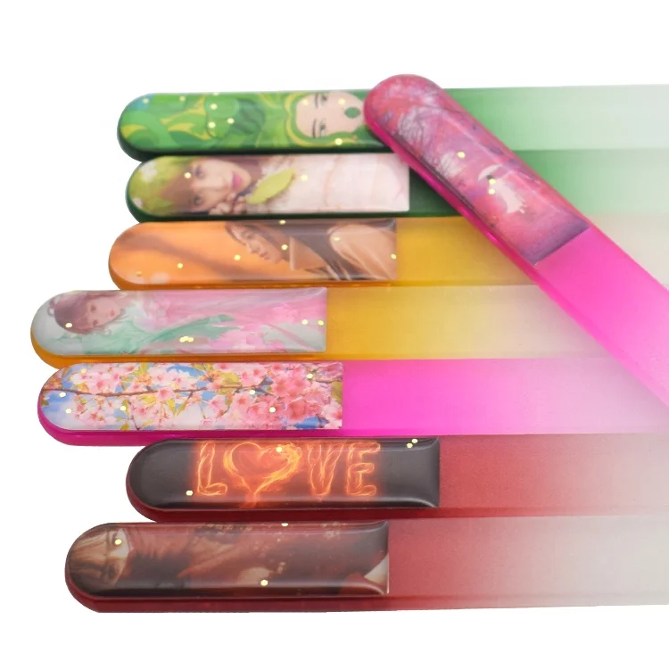 Factory direct glass nail file for quick nail trimming