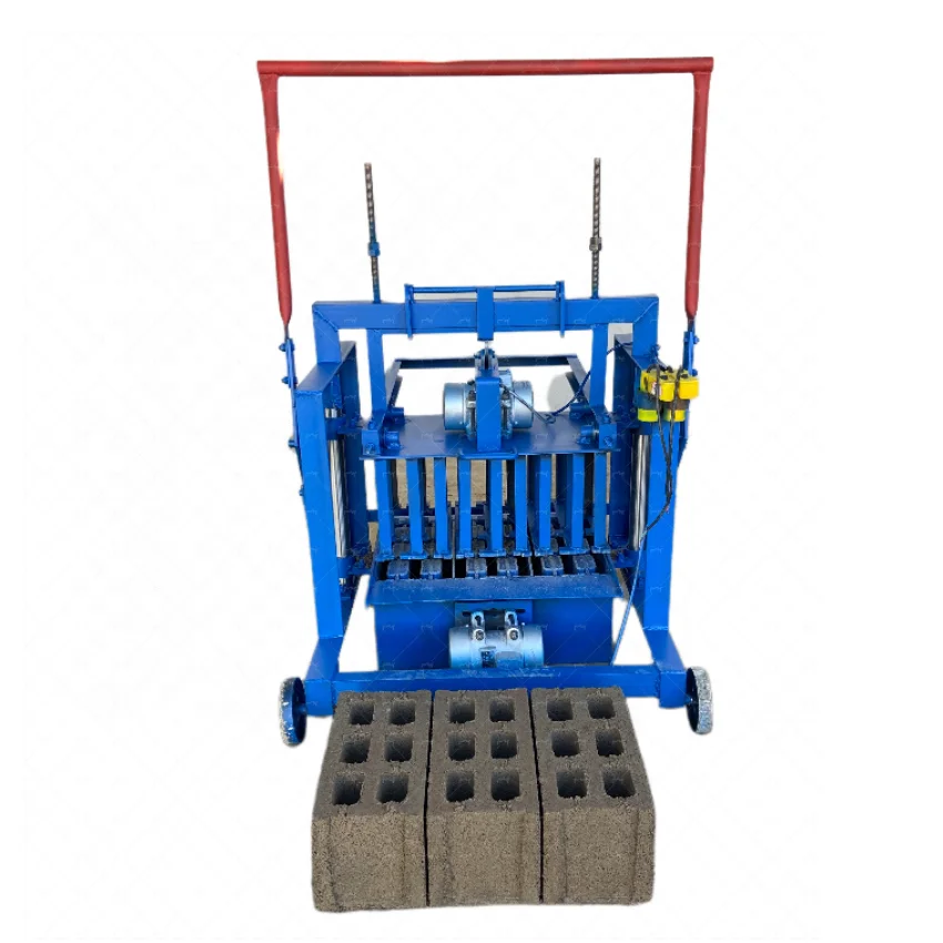 Easy operation high efficient Middle mobile brick block making machine price