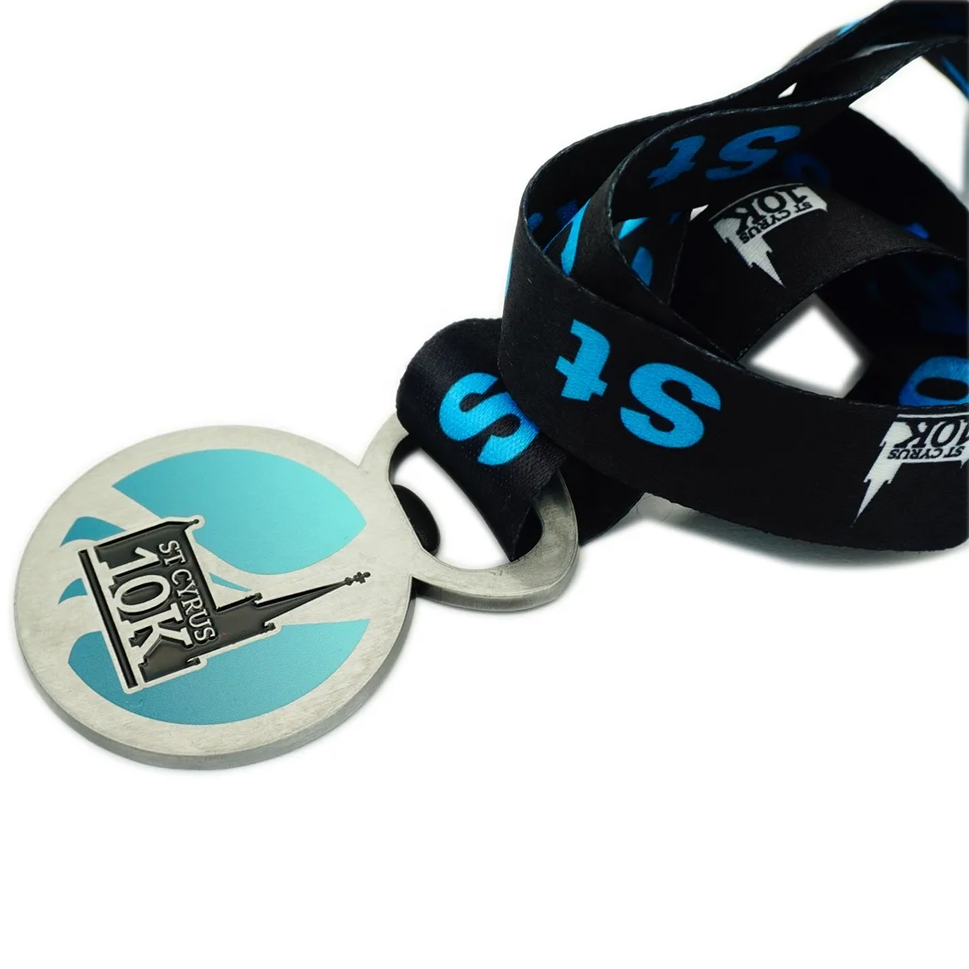 china custom medal maker Wholesale custom die cast marathon medals souvenir running sports 5K 10K award metal novel prize medal