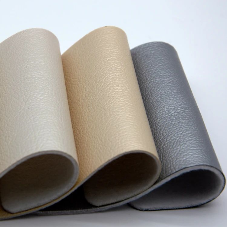 Eco friendly  PVC synthetic leather car seat rexine sofa vinyl upholstery leather 1.4mm faux leather rolls for sales