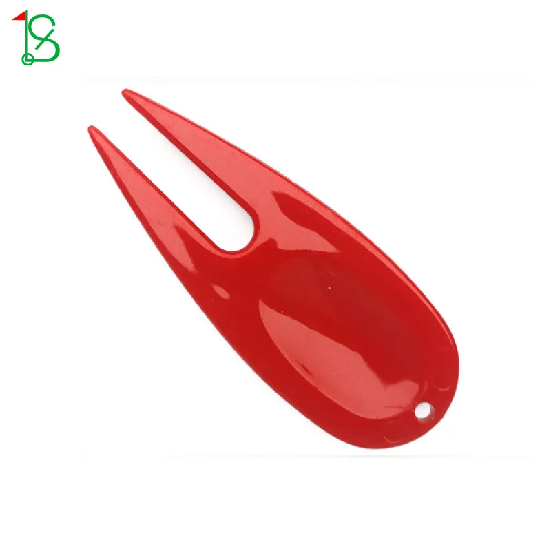 Golf Divot Repair Tool Golf Pitchforks Club Ball Training Accessories Plastic Golf Pitch Turf restoration Tool