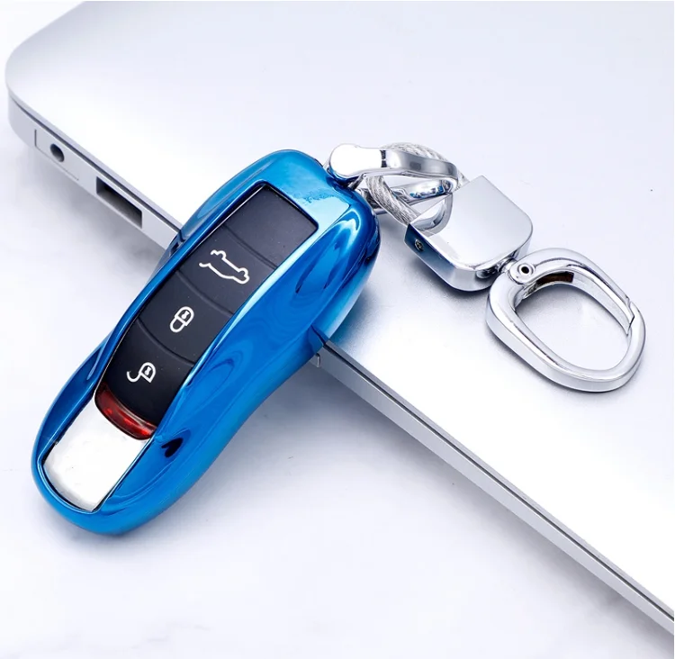 Hot Selling New Tpu Car Key Cover For Porsche Panamera Cayenne 958 Macan 718 911 Boxster Cayman Car-styling Car Key Case