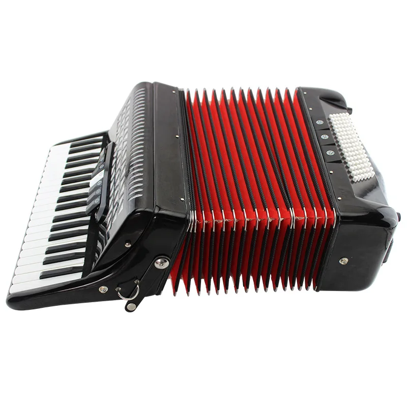 High Quality Accordion Keyboard Instruments With Accordion Straps, 120 Bass 3 chorus keyboard accordion