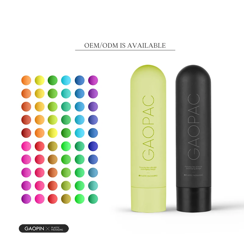 Recycled 250ml hdpe lotion container empty shampoo squeeze bottle plastic body wash flip cap top bottles