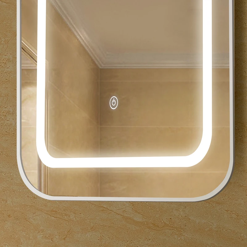 Illuminated Hotel Fancy Bathroom Mirrors