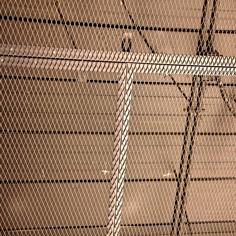 Powder Coated Customization Aluminum Expanded Metal Mesh Suspended Ceiling
