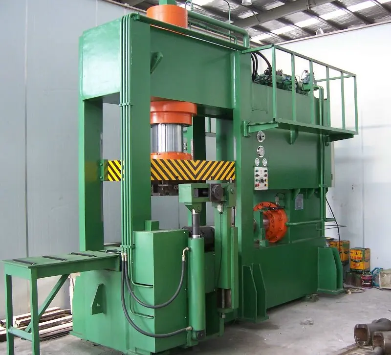 
High quality copper stainless steel elbow cold forming machine YLT100B for butt weld fitting 