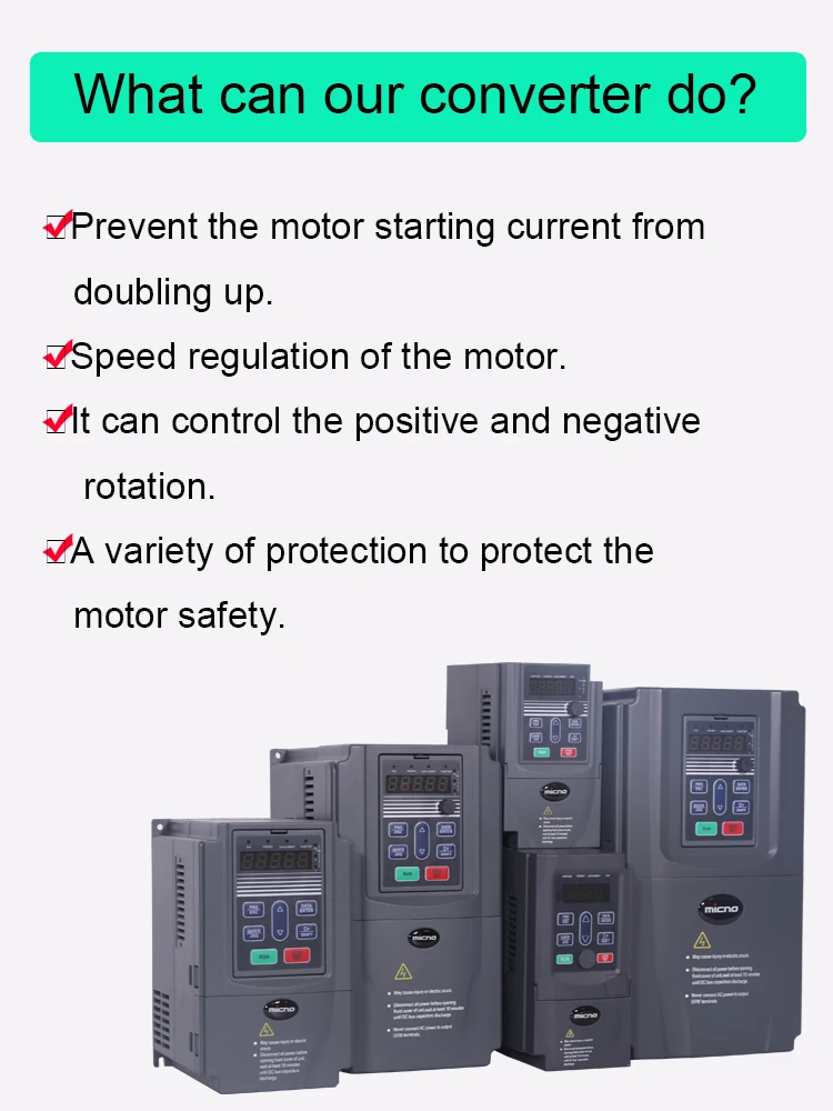 MICNO Electric Inverters For House Inverter Home System Smart Hybrid Solar Inverter