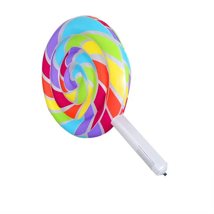 210mm *150cm Inflatable Lollipop Pool Float Lolly Swim Ring Adult Candy Shape Blow-up lilo Mattress Water Party Toy