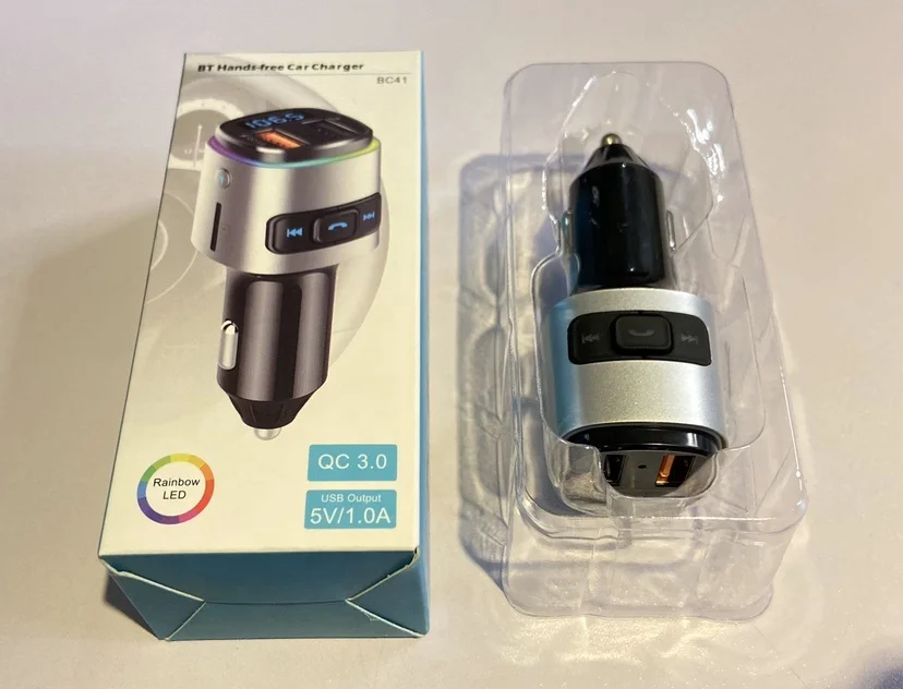  Цифровой дисплей 2 порта usb зарядное устройство fm-передатчик автомобильный