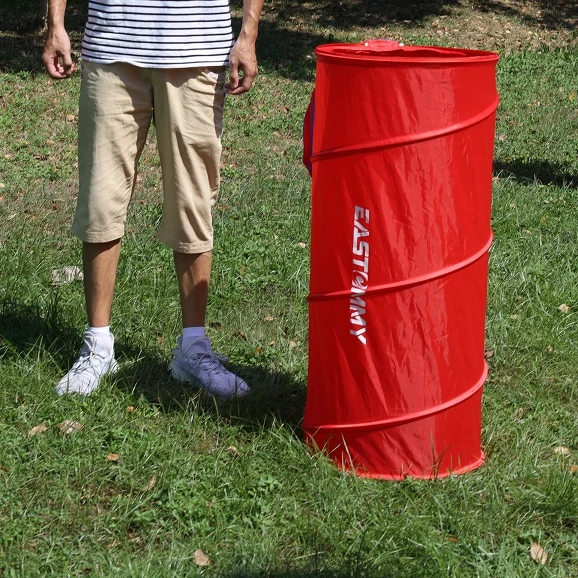EASTOMMY  Backyard Golf Game, Portable 6 Hole Golf Course Play Outdoor