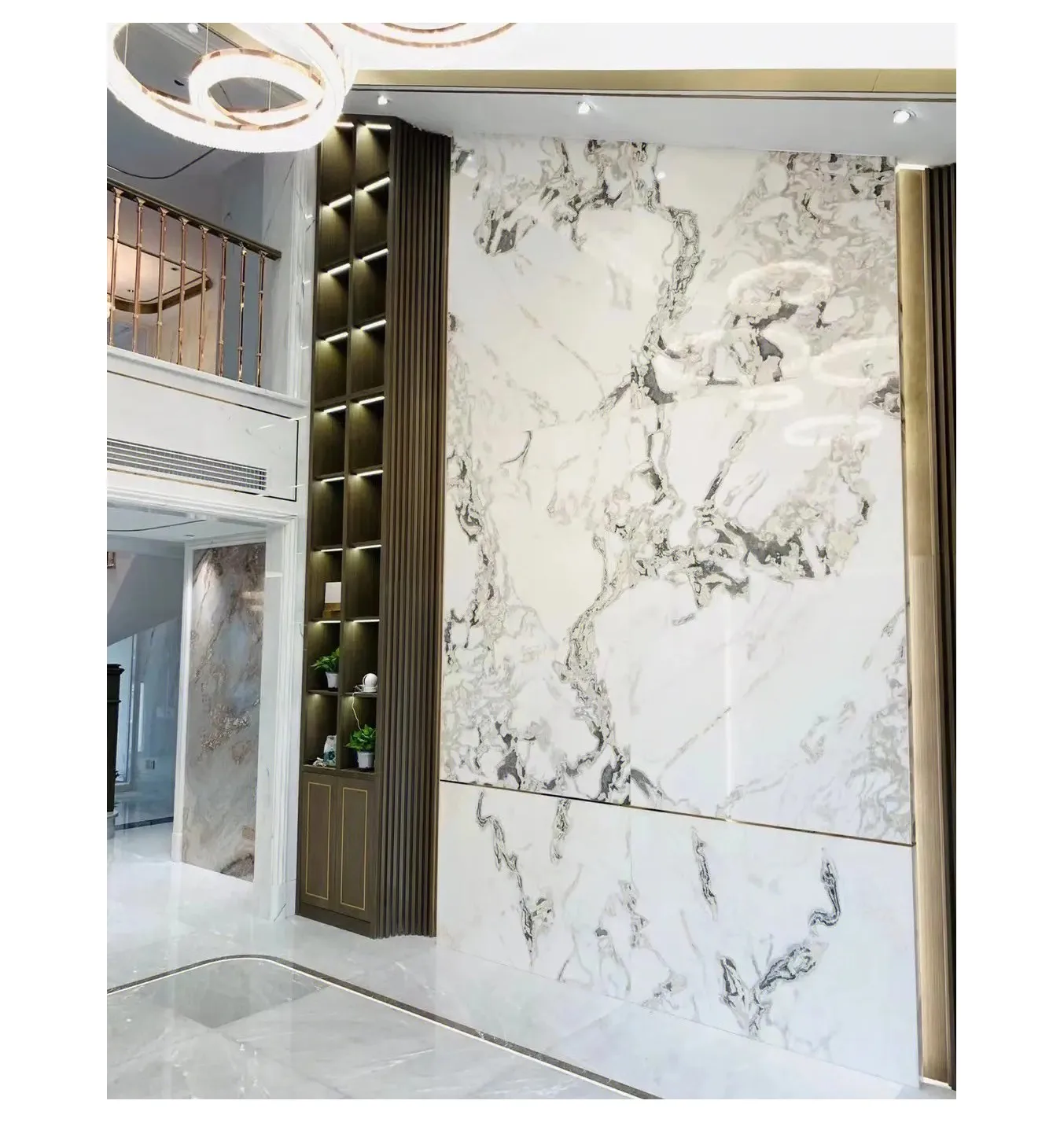 Fandi White Oyster Marble Slabs Brazil Luxury Bianco White High End Natural Marble Wall Floor Tile Interior Design