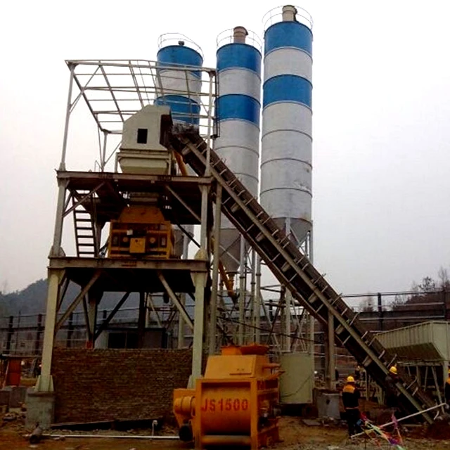 
Hot sale HZS90 cement batching plant price used ready mixed small concrete batch plants for sale 