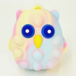Hiton 2022 Novelty Squeeze Press Silicone Toy Owl Ball Fidget Toys