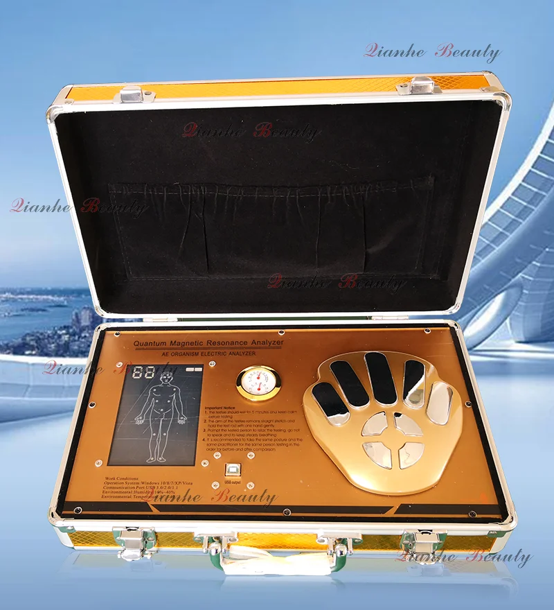 Factory Russian Serbian Thai Hungarian Vietnamese quantum bioresonance magnetic resonance analyzer Machine