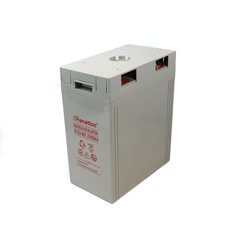 High Grade Super Capacitor Battery Gel Battery 2V 600Ah