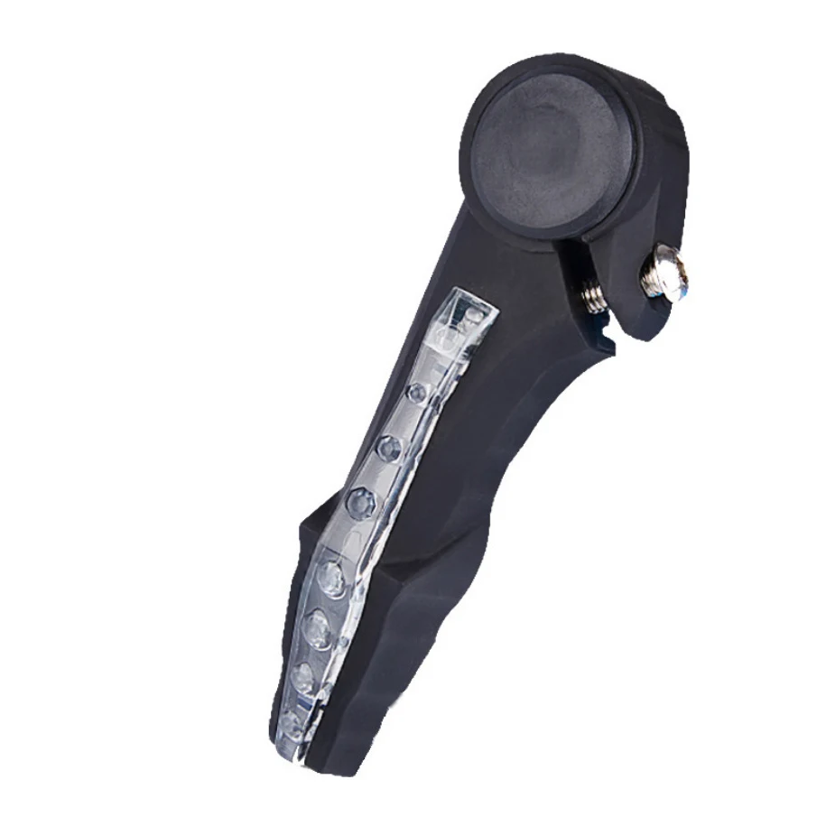 New Bicycle Handlebar Grips Turn Signal Light Cycling Self-propelled Mountain Bike LED Warning Wheel Spoke Light