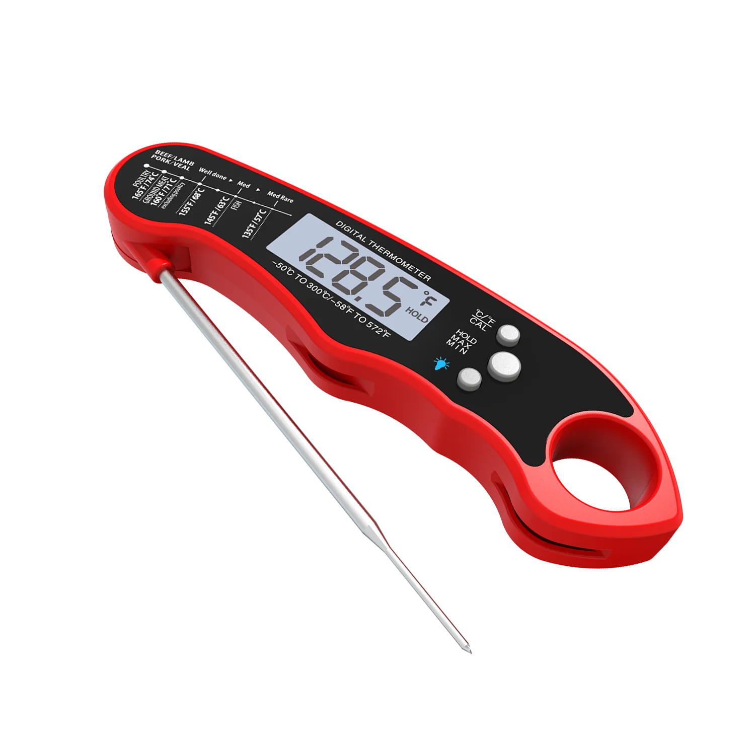 Магазин лучшие продажи цифровой термометр для гриля мяса мгновенного считывания барбекю масло приготовления конфет