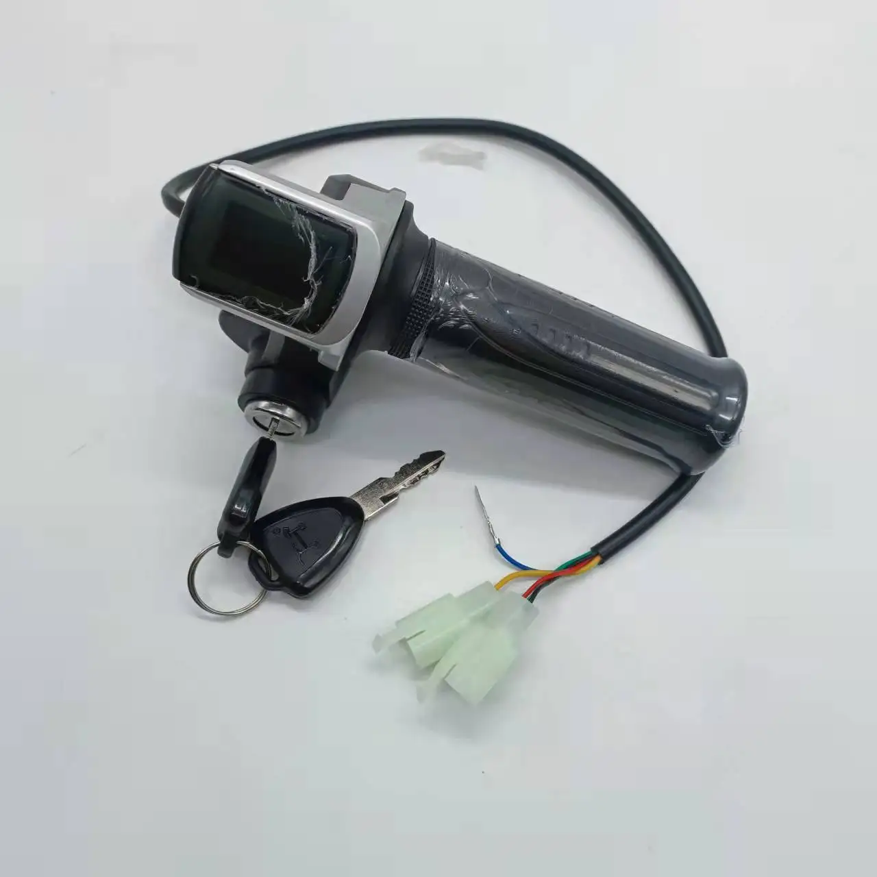 Factory Direct Sales Electric Bicycle Throttle Handlebar with Speed and Battery display function