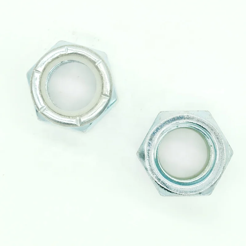 
inch galvanized nylon insert lock nut 