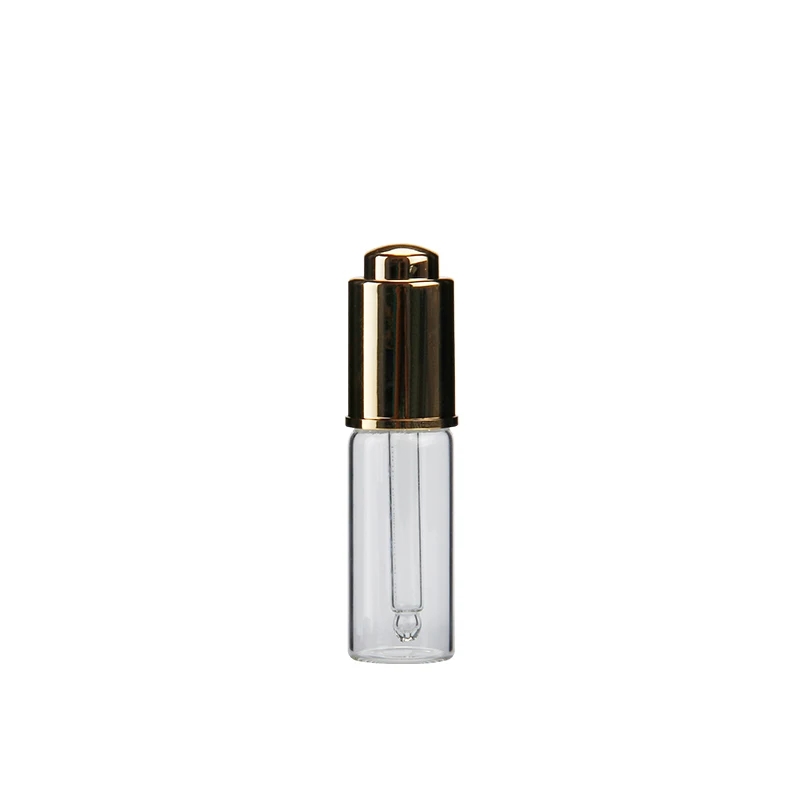 Glass Perfume Oil Bottle High Quality 5ml Portable Saudi Arabia Metal Cosmetic Screw Cap Acid Etch JIAJIA