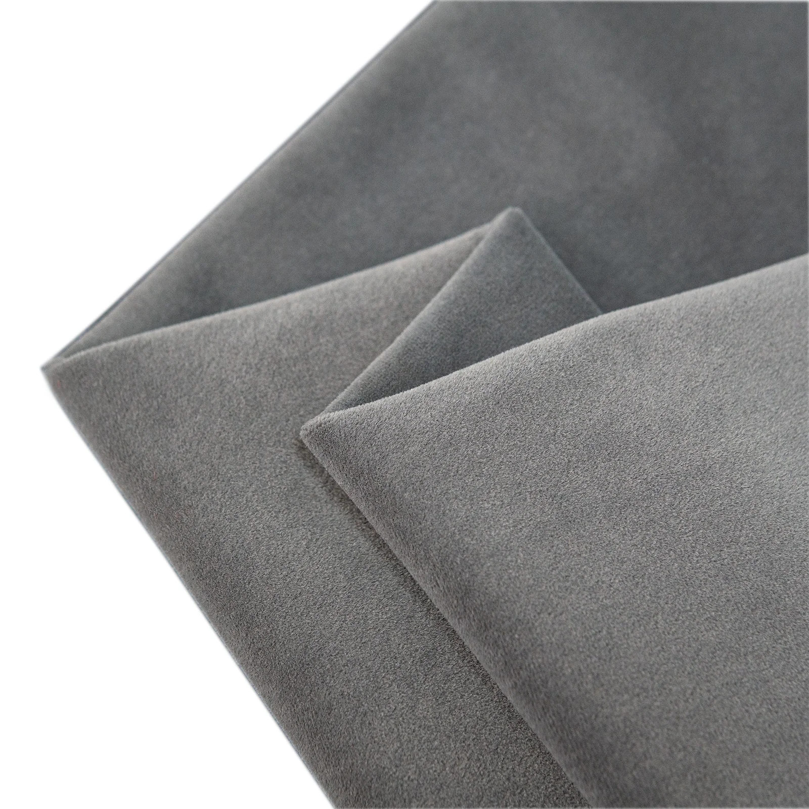 German velvet fabric Chinese Manufacturer High Quality fabric 100%polyester Knitted velvet fabric for sofa