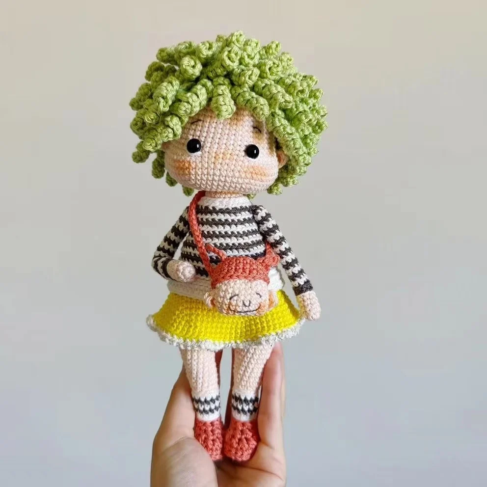 New Arrival Amgurumi Customized Handmade Crocheted Dolls for Kids Gift