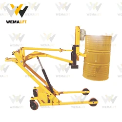 GL-0121 Curving Boom Loading&Unloading Forklift 500kg for Oil Drum Grabbers Manual Truck