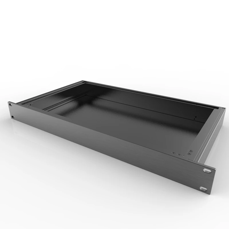 PD003-1U oem transmitter cabinet enclosure industrial aluminium high quality diy hifi car amplifier aluminum