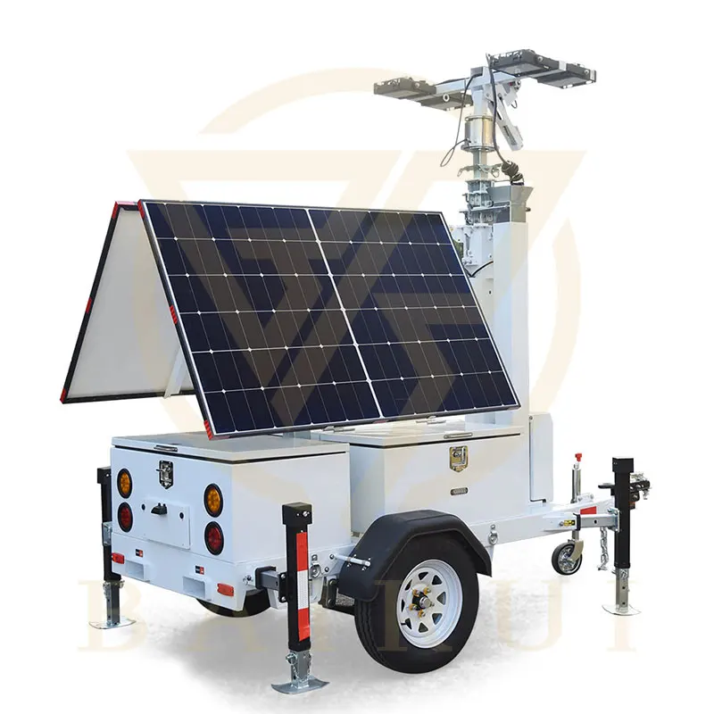 Superior Quality Wholesale Light Stand Power Tower Portable Solar Lighting Trailer