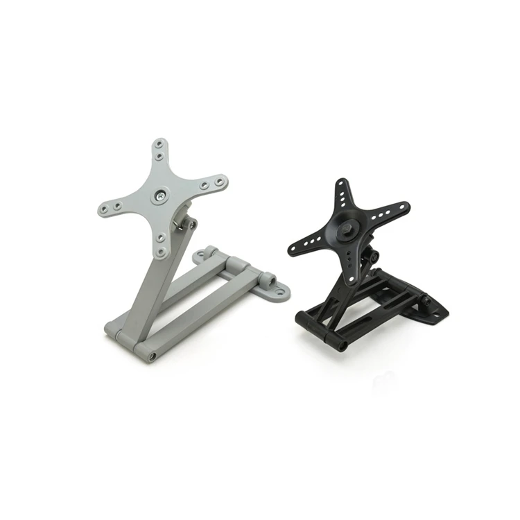 The New Display Brochure Dual Arm Monitor Stand Flexible and safe Adjustable angle LCD Wall Holder
