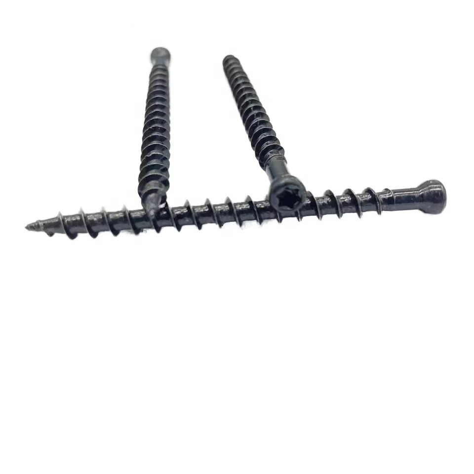 wood screw timber screw deck screw used for furniture and wood torx head different colors