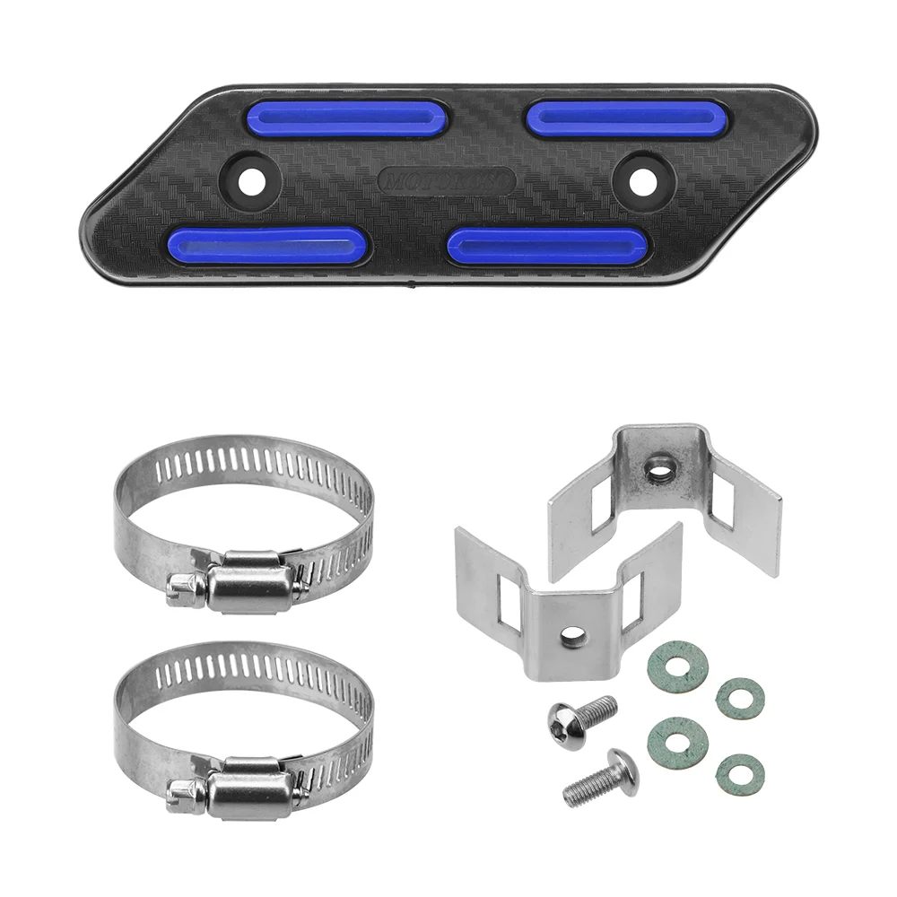 25-51mm Exhaust Heat Protector Shield For KTM EXC EXCF SXF SMR 250 350 450 500 Husqvarna FC FE 250 350 HUSABERG FE for Bate RR