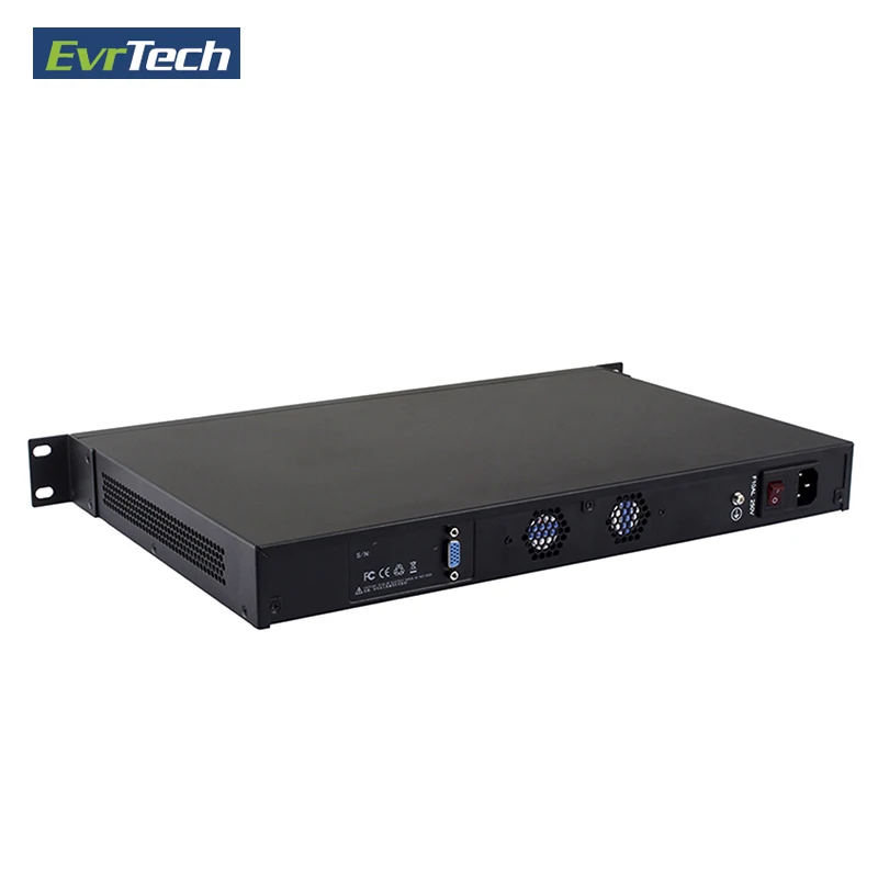 Cheap 1U I3-3120M server network VPN firewall PC with 6*82574L 1000M LAN port firewall router PC