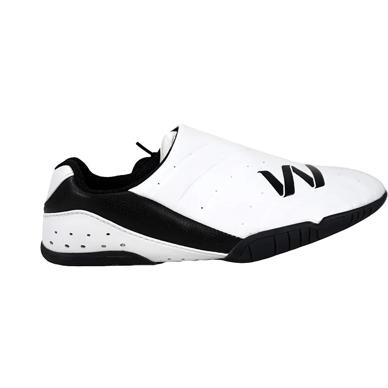 Woosung sample free shipping  hot sale leather kwon  taekwondo spring kids shoe taekwondo pu shoe taekwondo
