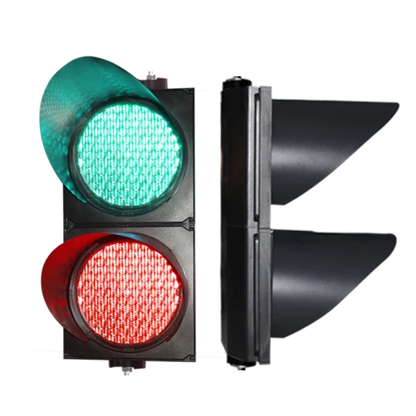 Hot sale 300mm singal yellow flashing traffic light with pc hosing
