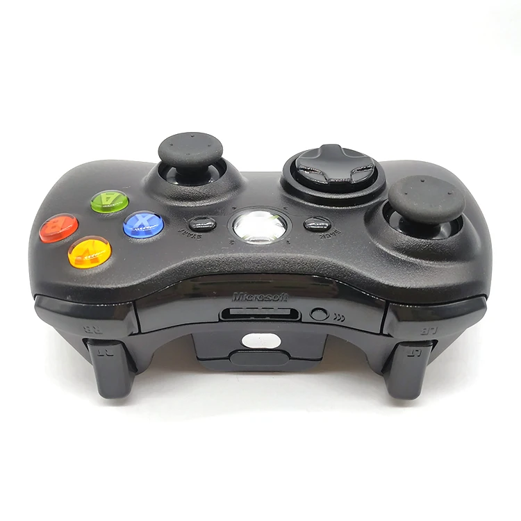 Clear Inventory Controller For XBOX 360 Wireless Controller Black