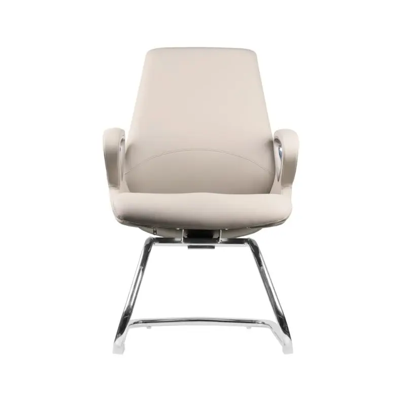 Лидер продаж эластичные стулья высокого качества из искусственной кожи офисное кресло для встреч без колес