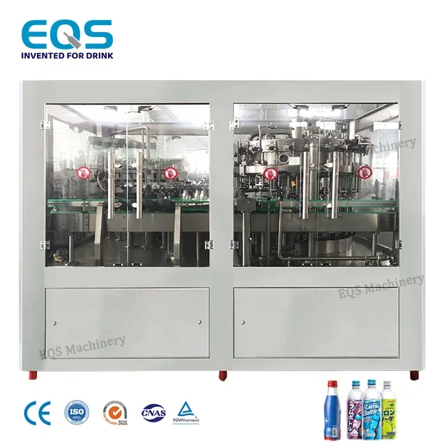 Automatic 6000BPH Middle Capacity Gas Water Gas Drink Gas Bottle Filling Machine