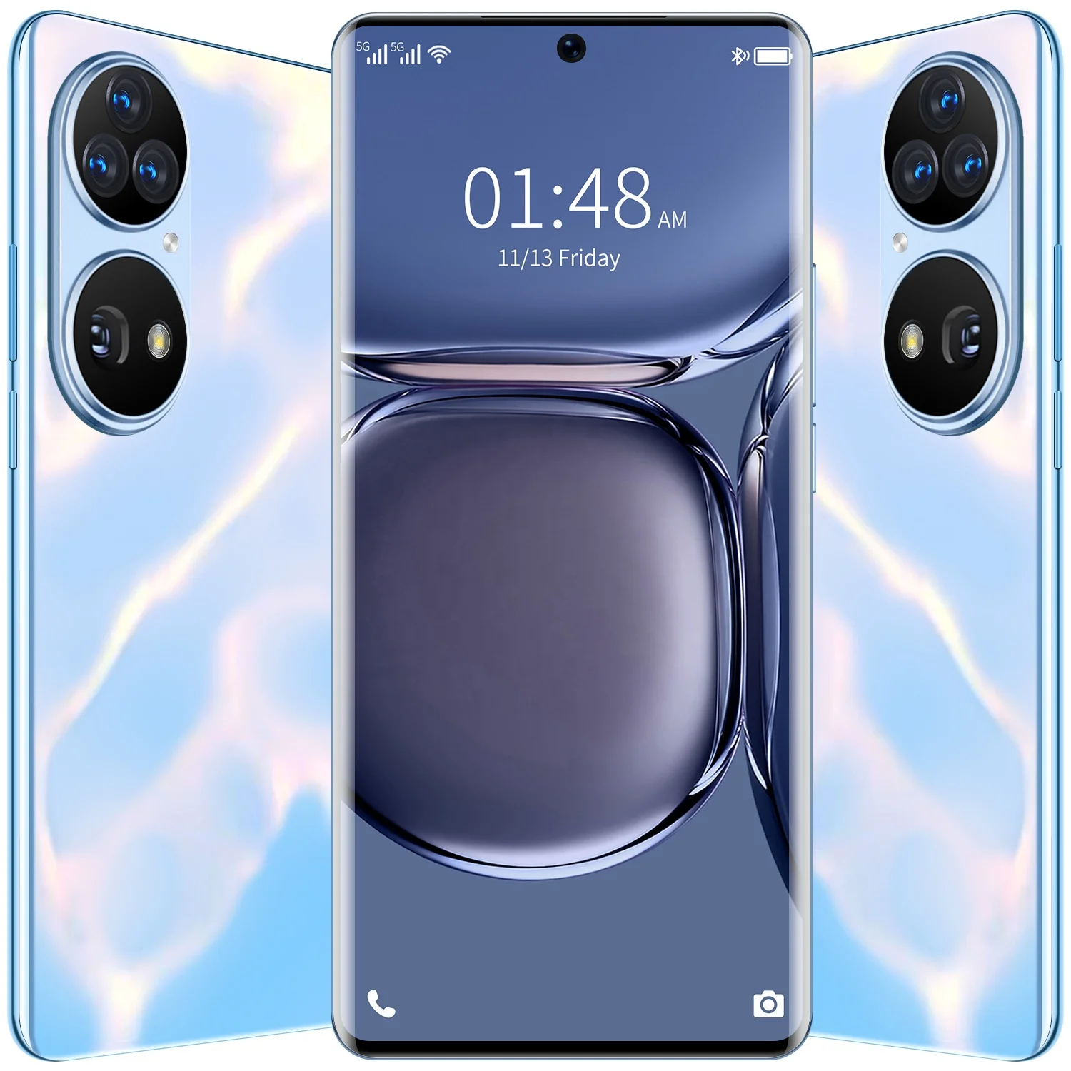 Лидер продаж мобильный сотовый смартфон P50Pro 16 ГБ + 512 полный дисплей 7 3 дюйма Android